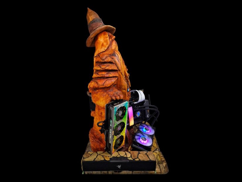 Gaming PC ART SET Wizard - GARANTIE 24M | Intel Core i7-12700 | RTX 3090 24 GB | 64 GB DDR5 | 2000 SSD | Razer Leviathan V2 X SoundBar