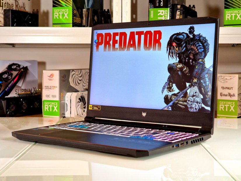 PC Portable Gamer Acer Predator Helios 300 • GARANTIE 12M • ZÁRUKA 12M • 15,6 144Hz • Intel Core i7- 10870H • RTX 3060 6GB • 32 GB • 1TB SSD
