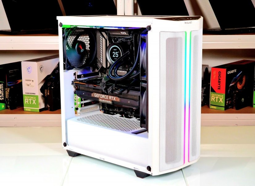 Gaming PC compraider CONFIG Gebraucht - ZÁRUKA 24M | Intel Core i7-10700KF + AIO RGB KRAKEN | RTX 3090 24GB | 32 GB | 1 TB SSD | WIN11
