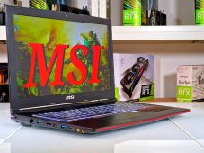 Gaming-Laptop  MSI GP62 Leopard - GARANTIE 12M | 15,6" FullHD | Intel Core i7-7700HQ | GTX 1050 | 12 GB | 128 SSD + 1 TB HDD | WIN11
