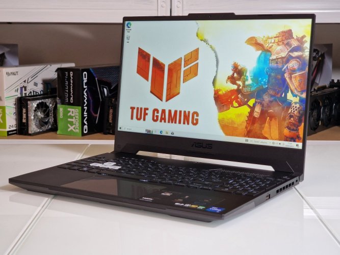 Herný notebook ASUS TuF Dash 15 - ZÁRUKA 12M | 15,6" 144Hz | Intel Core i7-12650H | RTX 3070 8GB | 16GB | 512 SSD