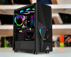 Gaming PC ARMOR • ZÁRUKA 24M • AMD Ryzen 5 4500 • GTX 1660 SUPER 6GB • 16GB • 512 SSD • WIN11