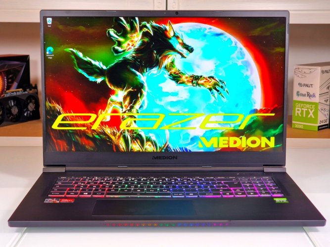 Gaming Laptop MEDION ERAZER BEAST X25 - GARANTIE 12M | 17,3" QHD 165Hz | AMD RYZEN 9 | 32GB | RTX 3080 16GB | 2000GB SSD | WIN11