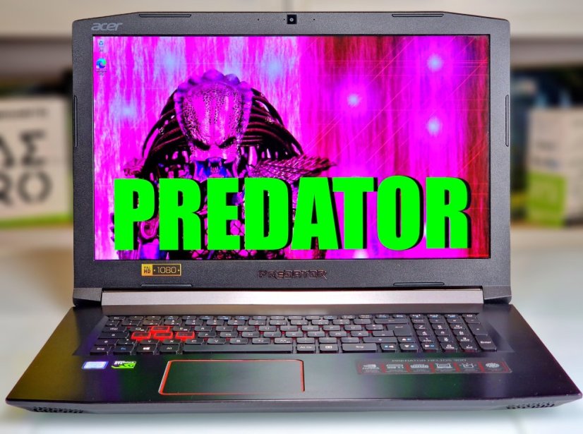 Gaming-Laptop Acer Predator Helios 300 • GARANTIE 12M • 17,3 FHD • Intel Core i7-7700HQ • GTX 1050 Ti • 16 GB • 128 SSD + 1 TB HDD • WIN11
