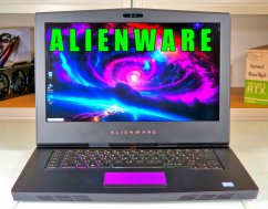 Gaming Laptop Dell Alienware M15 R4 • GARANTIE 12M • 15,6 FHD • i7-8750H • GTX 1070 8GB • 16GB • 256 SSD + 1TB HDD • WIN11
