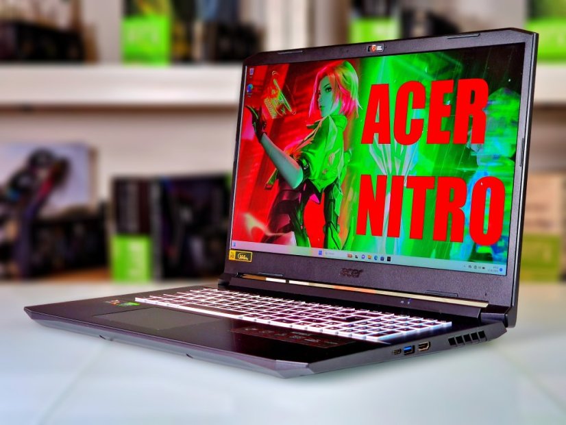 Gaming Notebook Acer Nitro 5 • GARANTIE 12M • 17,3 144Hz •AMD Ryzen 5 5600H • RTX 3060 6GB • 16GB • 1000 SSD • WIN11