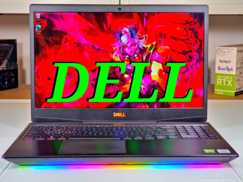 Gaming Laptop Dell G5 Gaming Refurbished - GARANTIE 12M | 15,6" 300Hz | Intel Core i7-10750H | RTX 2070 8GB | 16 GB | 1000 SSD | WIN11