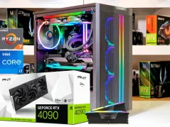 Herní PC sestava s grafickou kartou RTX 4090
