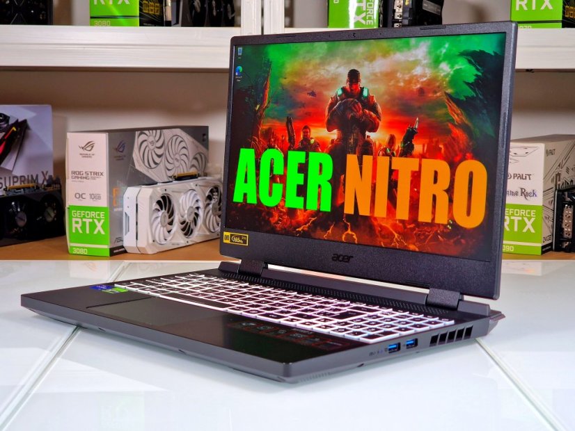 PC Portable Gamer Acer Nitro 5 • GARANTIE 12M • 15,6 QHD 165Hz • Intel Core i7-12700H • RTX 4060 8Go • 32 Go DDR5 • 1000 SSD • WIN11