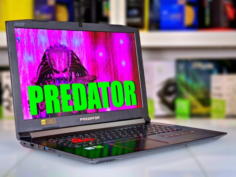Gaming-Laptop Acer Predator Helios 300 • GARANTIE 12M • 17,3 FHD • Intel Core i7-7700HQ • GTX 1050 Ti • 16 GB • 128 SSD + 1 TB HDD • WIN11