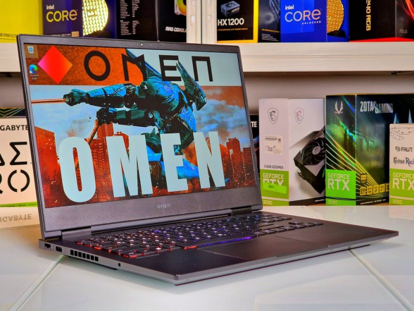 Gaming Laptop HP Omen 16 • GARANTIE 12M • 16,1 144Hz • Intel Core i5-13420H Raptor Lake • RTX 4050 6GB • 16GB DDR5 • 512 SSD • WIN11