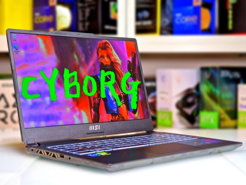 Gaming Laptop MSI Cyborg 15 A13V • GARANTIE 12M • 15,6 144 Hz • Intel Core i5-13420H • RTX 4060 8GB • 16GB DDR5 • 512 SSD • WIN11