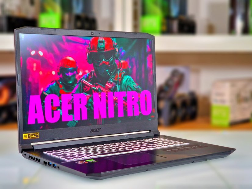 PC Portable Gamer Acer Nitro 5 • GARANTIE 12M •  17,3 144Hz • AMD Ryzen 5 5600H • RTX 3060 6GB • 16GB • 512 SSD • WIN11