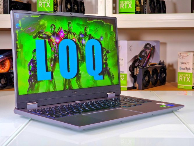 Gaming Laptop Lenovo Legion LOQ - GARANTIE 12M | 15,6" 144 Hz | Intel Core i7-13650HX | RTX 4060 8GB | 16GB DDR5 |  1000 SSD | WIN11