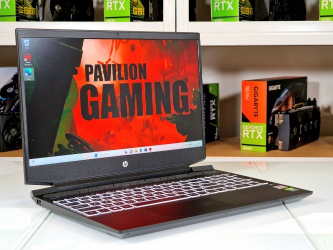 Herní notebook HP Pavilion Gaming 15 - ZÁRUKA 12M | 15,6" Full HD | AMD Ryzen 5 5600H | RTX 3050 | 16 GB | 512 GB SSD | WIN11