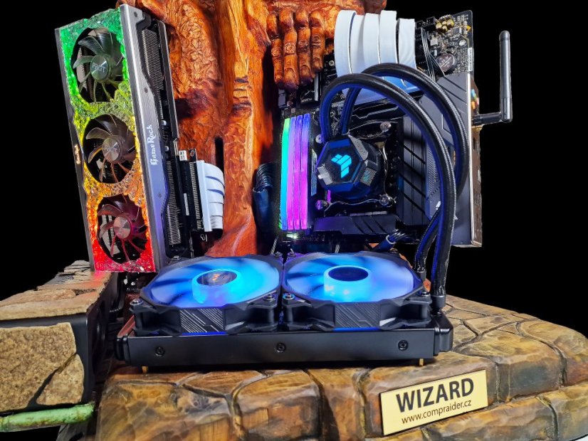 Gaming PC ART SET Wizard - GARANTIE 24M | Intel Core i7-12700 | RTX 3090 24 GB | 64 GB DDR5 | 2000 SSD | Razer Leviathan V2 X SoundBar