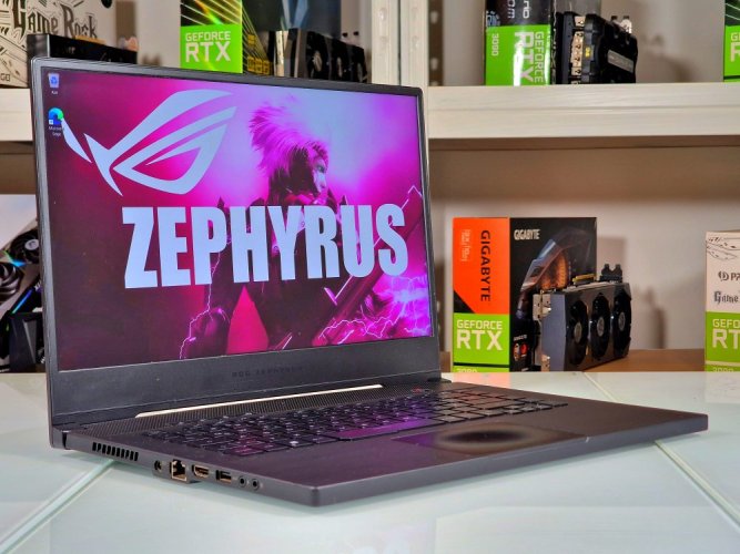 Herní notebook ASUS Zephyrus  | ZÁRUKA 12M | 15,6" 144Hz FullHD | Intel Core i7-9750H | GTX 1660Ti 6GB | 16GB RAM | 512 SSD | WIN11
