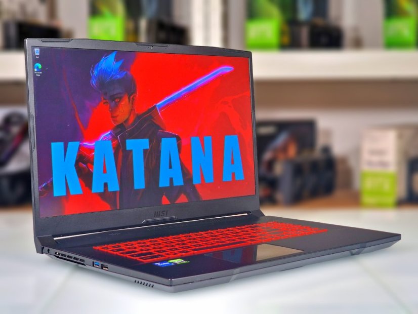 Gaming Laptop MSI Katana GF76 • GARANTIE 12M • 17,3 144Hz • Intel Core i7-11800H • 16 GB • RTX 3060 6 GB • 512 GB SSD • WIN11