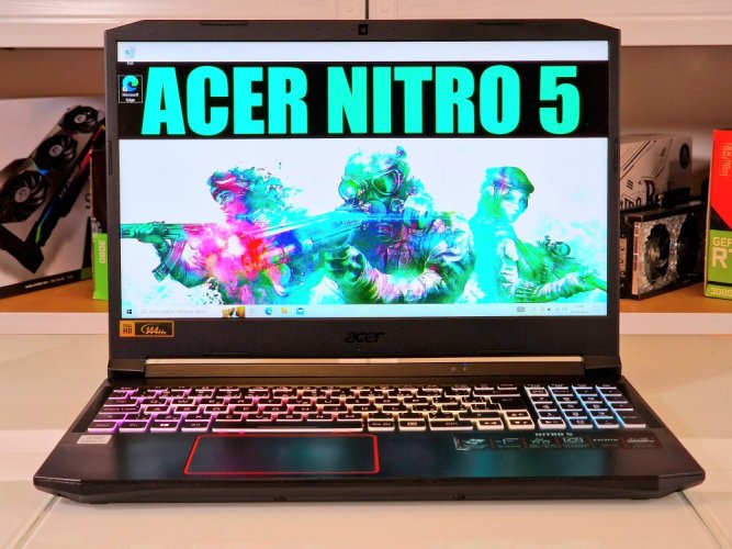 Herný notebook Acer Nitro 5 Obsidian Black - ZÁRUKA 12M | 15,6" 144 Hz | Intel Corei7-10750H | RTX 3060 | 16 GB | 512 SSD