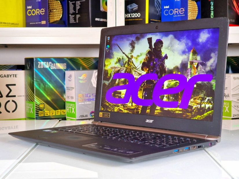 Herní notebook Acer Aspire V15 - ZÁRUKA 12M | 15,6" Full HD | Intel Core i5-6700HQ | GTX 960M 4GB | 20 GB | 500 SSD + 500 HDD | WIN11