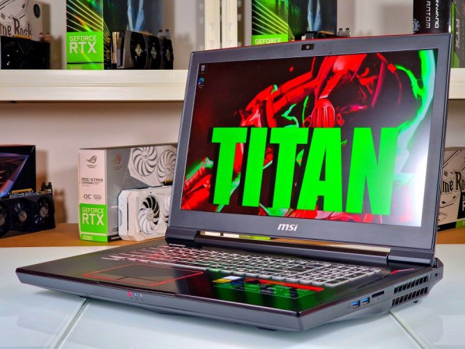 Laptop gamingowy MSI TITAN GT75 - GWARANCJA 12M | 17,3" FullHD 120Hz | Intel Core i7-7820HK | GTX 1070 8GB | 32 GB | 512 SSD | WIN11