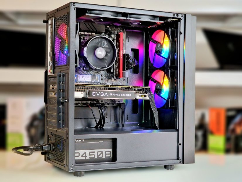 Gaming PC PRAYER • ZÁRUKA 24M • AMD Ryzen 5 5500 • GTX 1080 8GB • 16GB • 512 SSD • WIN11