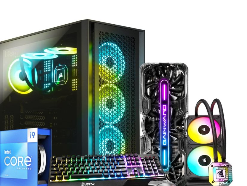 Herní PC set s monitorem - ZÁRUKA 24M | Intel Core i9-13900KF | RTX 3090 24GB | 64 GB DDR5 | 2000 SSD | 4K LCD MSI | klávesnice+myš MSI