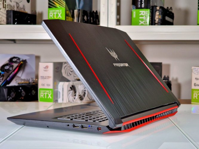 Lacný herný notebook Acer Predator Helios 300 - ZÁRUKA 12M | 17,3" 144Hz | Intel Core i7- 8750H | GTX 1060 6GB | 16 GB | 256 SSD+1TB HDD | WIN11