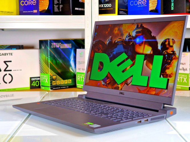 Herný notebook Dell Gaming G15 - ZÁRUKA 12M | 15,6" 120Hz | Intel Core i7-10870H | RTX 3060 6GB | 16 GB | 512 SSD | WIN11