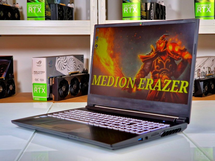 PC Portable Gaming MEDION ERAZER - GARANTIE 12M | 15,6" Full HD | Intel Core i5-9300H | 16GB | GTX 1660 Ti 6Go | 512 SSD | WIN11