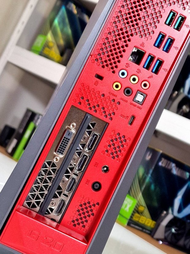 Herní MINI PC sestava ASUS ROG - ZÁRUKA 12M | Intel Core i7-7700 | GTX 1080 8GB | 16GB | 256 GB SSD + 1TB HDD | WIN11