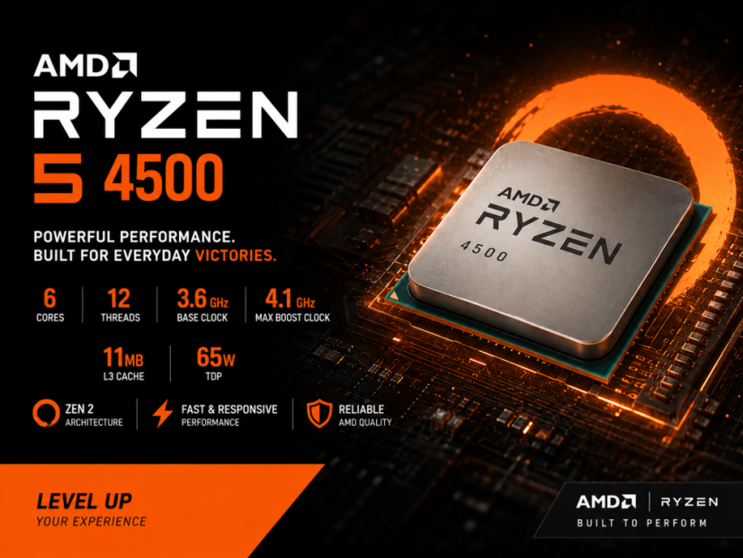 PC Gamer ARMOR • ZÁRUKA 24M • AMD Ryzen 5 4500 • GTX 1660 SUPER 6GB • 16GB • 512 SSD • WIN11