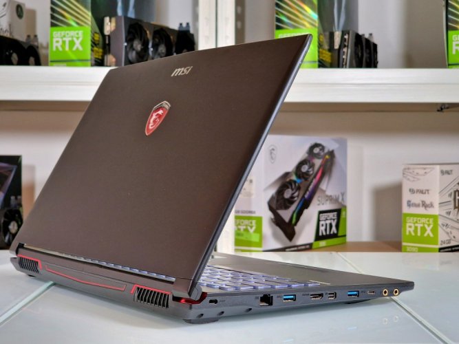 Gaming-Laptop  MSI GP62 Leopard - GARANTIE 12M | 15,6" FullHD | Intel Core i7-7700HQ | GTX 1050 | 12 GB | 128 SSD + 1 TB HDD | WIN11