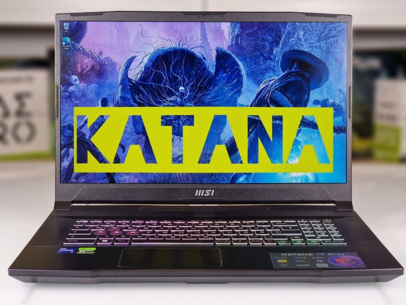 Gaming Laptop MSI KATANA 17 • GARANTIE 12M • 17,3 144 Hz • Intel Core i7-13620H • RTX 4060 8GB • 16GB DDR5 • 1000 SSD • WIN11