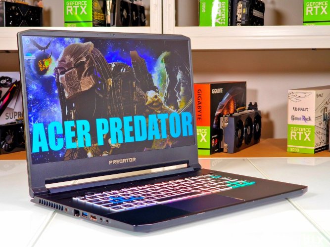 Gaming Laptop Acer Predator Triton 500 - GARANTIE 12M | 15,6" 300Hz | Intel Core i7- 10875H | RTX 2080 8GB | 32 GB | 2000 SSD | WIN11