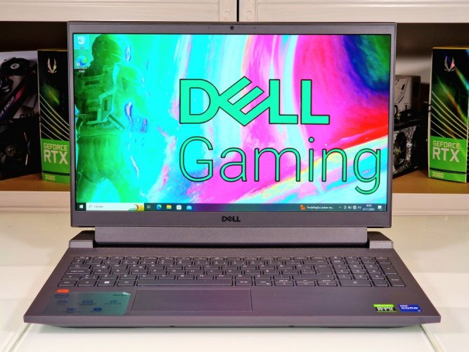 Herní notebook Dell Gaming G15 - ZÁRUKA 12M | 15,6" 120Hz | i7-11800H | RTX 3050 | 16GB | 512 SSD