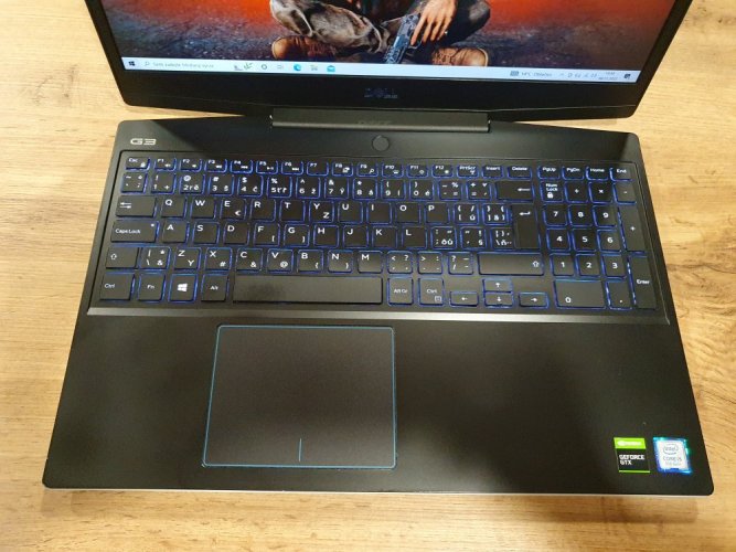 Herný notebook Dell G3- 15,6"  | i5-9300H | GTX 1660 Ti 6GB | 16GB | 512 SSD+ 1 TB HDD