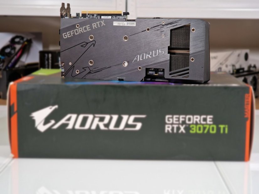 Carte graphique GIGABYTE AORUS GeForce RTX 3070 Ti MASTER 8Go • GARANTIE 12M
