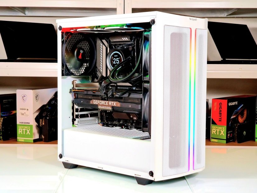 Gaming PC compraider CONFIG Gebraucht - ZÁRUKA 24M | Intel Core i7-10700KF + AIO RGB KRAKEN | RTX 3090 24GB | 32 GB | 1 TB SSD | WIN11