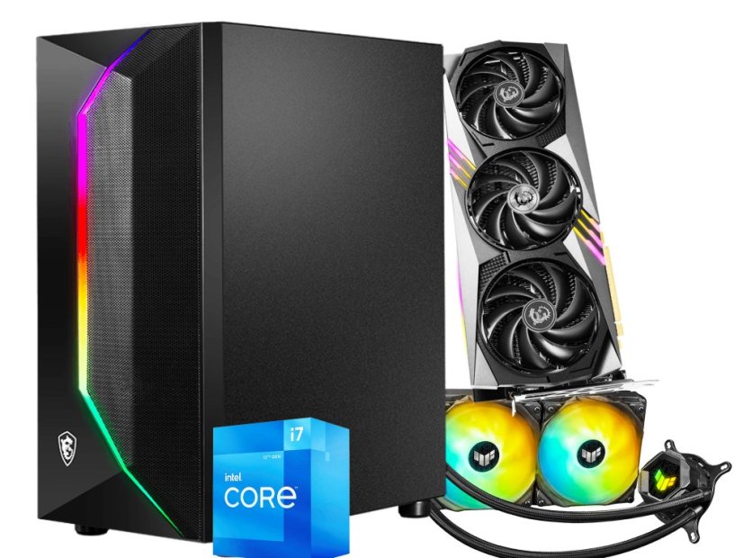 Herní PC sestava compraider RTX 4060Ti - ZÁRUKA 24M | Intel Core i7-12700KF | RTX 4060Ti | 32 GB | 1 TB SSD