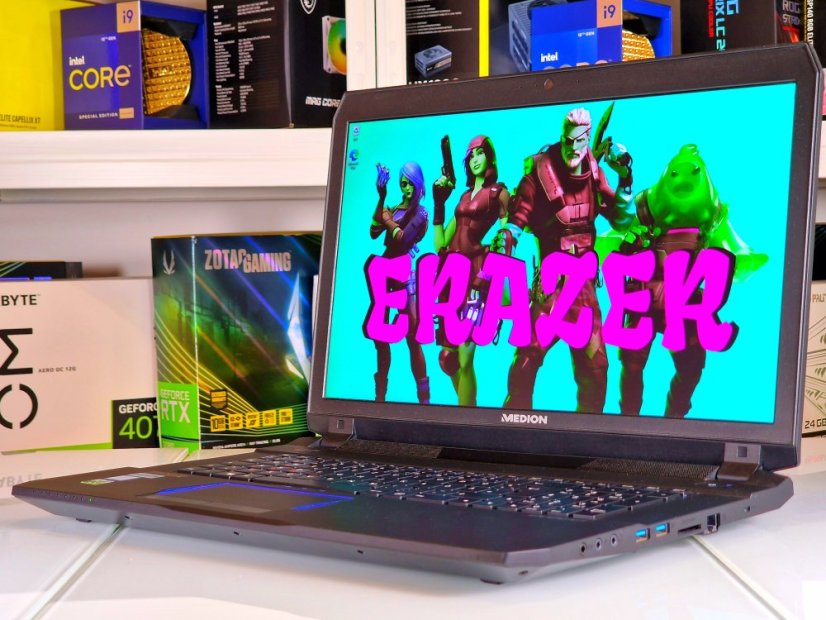 Gaming Laptop MEDION ERAZER X7843 Gebraucht - GARANTIE 12M | 117,3" Full HD | Intel Core i7-6700HQ | 16GB | GTX 980 | 256 SSD + 1 TB HDD | WIN11