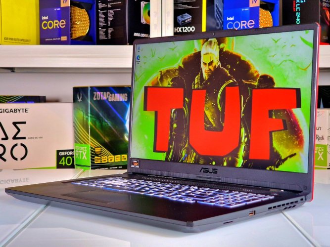 Herní notebook ASUS TuF Gaming A17 - ZÁRUKA 12M  | 17,3" 144Hz | AMD Ryzen 7 4800H | GTX 1660Ti 6GB | 16GB  | 512 SSD | WIN11