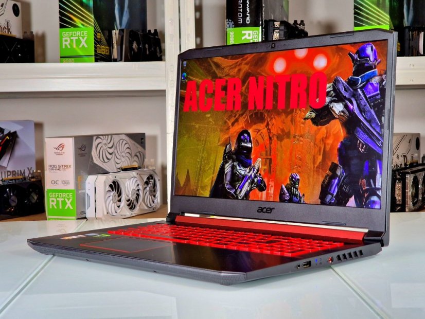 Gaming Laptop Acer Nitro 5 Refurbished- GARANTIE 12M  | 17,3" FullHD | i5-9300H | GTX 1660Ti 6GB | 16GB | 512 SSD | WIN11