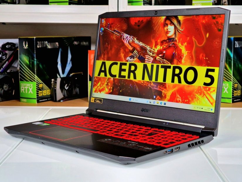 Herný notebook Acer Nitro 5 - ZÁRUKA 12M | 15,6" 144Hz | Intel Core i5-10300H | RTX 3050 | 16GB | 512 GB SSD