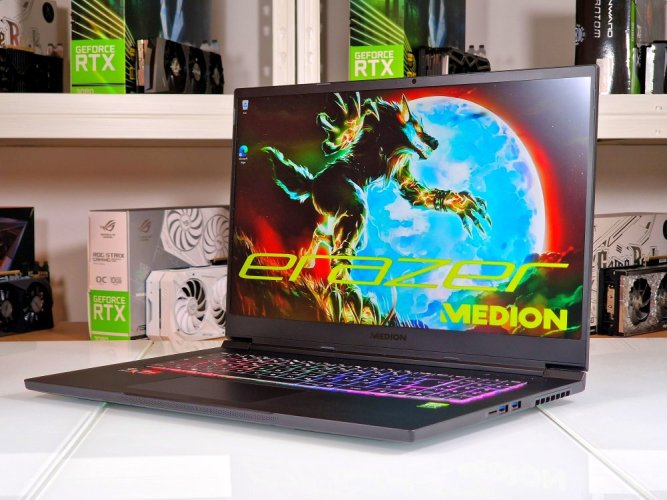 Gaming Laptop MEDION ERAZER BEAST X25 - GARANTIE 12M | 17,3" QHD 165Hz | AMD RYZEN 9 | 32GB | RTX 3080 16GB | 2000GB SSD | WIN11