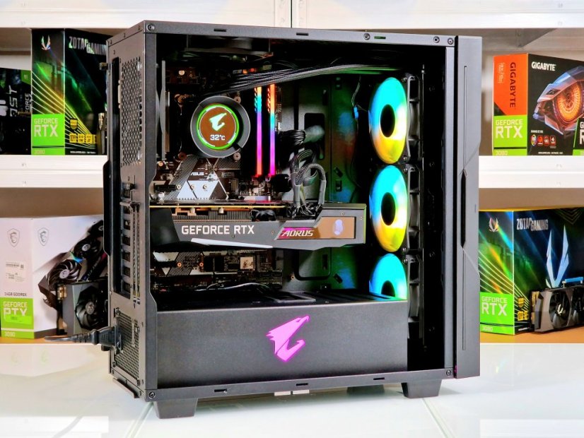 Gaming PC compraider CONFIG Gebraucht - GARANTIE 24M | AMD Ryzen 5 + WATER COOLING | RTX 3070 8GB AORUS | 16 GB | 512 SSD | WIN11