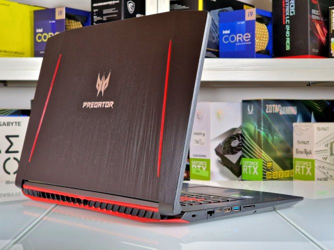Laptop gamingowy Acer Predator Helios 300 - GWARANCJA 12M | 17,3" Full HD | Intel Core i5-8300H | GTX 1050 Ti | 16 GB | 128 SSD+500 HDD | WIN11