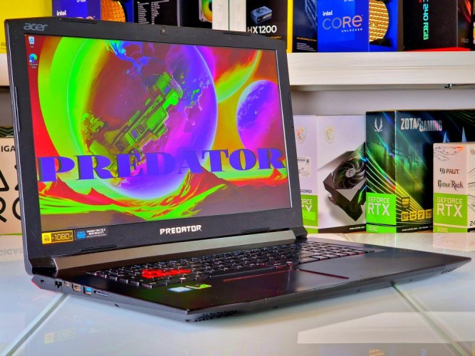 Herný notebook Acer Predator Helios 300 - ZÁRUKA 12M | 17,3" Full HD | Intel Core i5-8300H | GTX 1050 Ti | 12 GB | 128 SSD+1TB HDD | WIN11