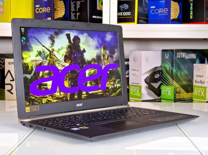 Herní notebook Acer Aspire V15 - ZÁRUKA 12M | 15,6" Full HD | Intel Core i5-6700HQ | GTX 960M 4GB | 20 GB | 500 SSD + 500 HDD | WIN11