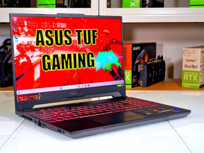 Herní notebook ASUS TUF GAMING F15 - ZÁRUKA do 2025/06/29  | 15,6" 144Hz | Intel Core i7-12700 | RTX 4060 8GB | 16GB | 512 SSD | WIN11